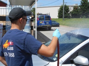 windshield-water-leak-test