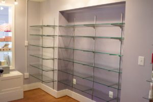 glass shelves in Richmond Va