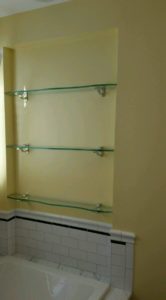 glass shelves in Richmond Va