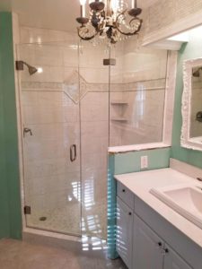 glass shower design and build