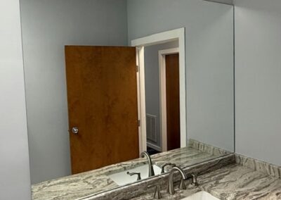 commercial bathroom mirror by Ace Glass in Richmond, Va.